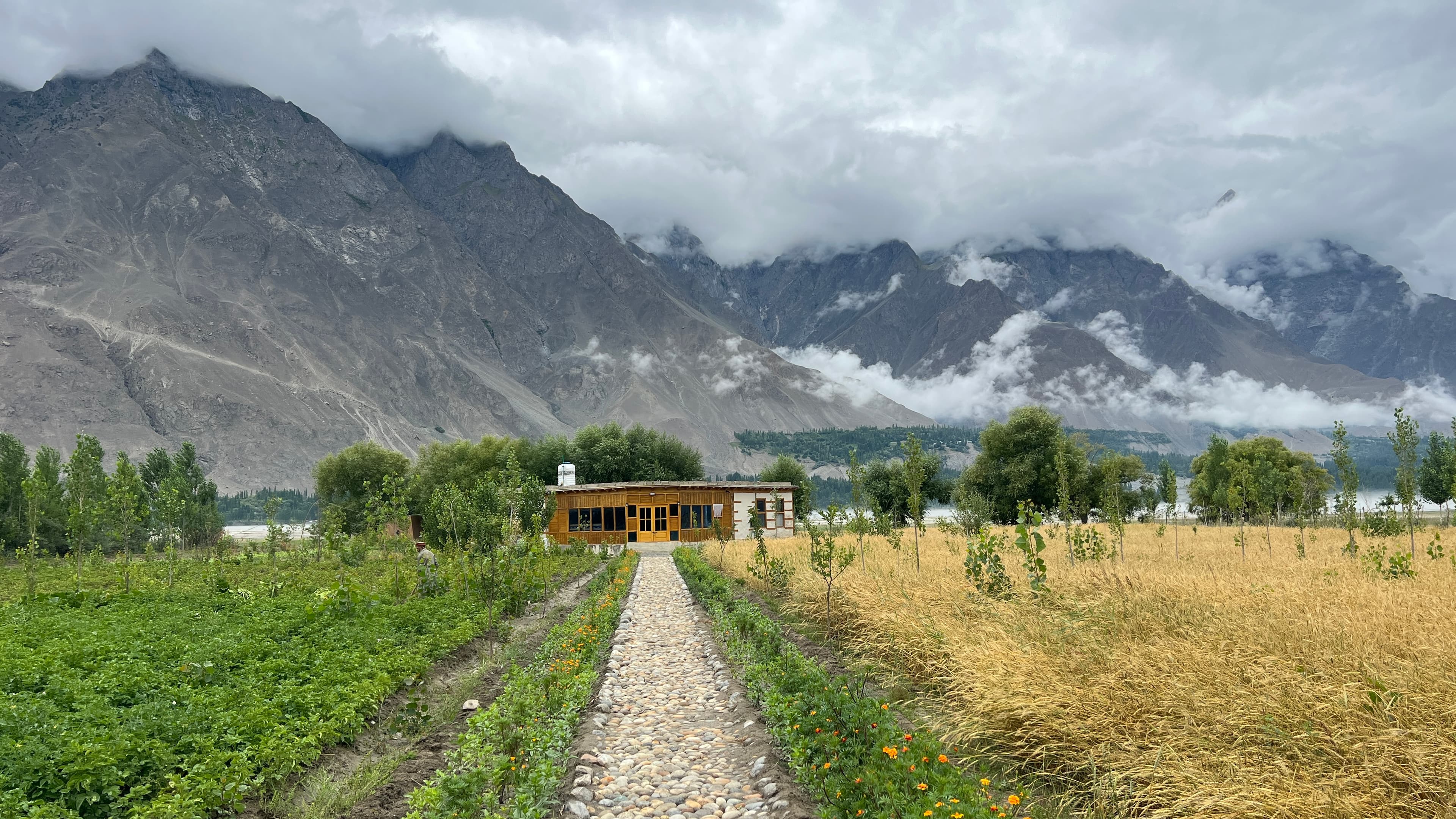 Beautiful landscapes of Shigar Valley near Skardu Northern Pakistan